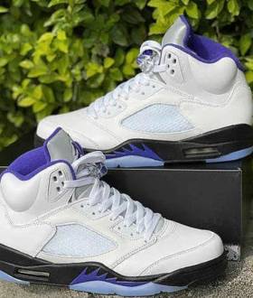 Кроссовки Nike Air Jordan 5 Retro Dark Concord Джордан ретро конкорд