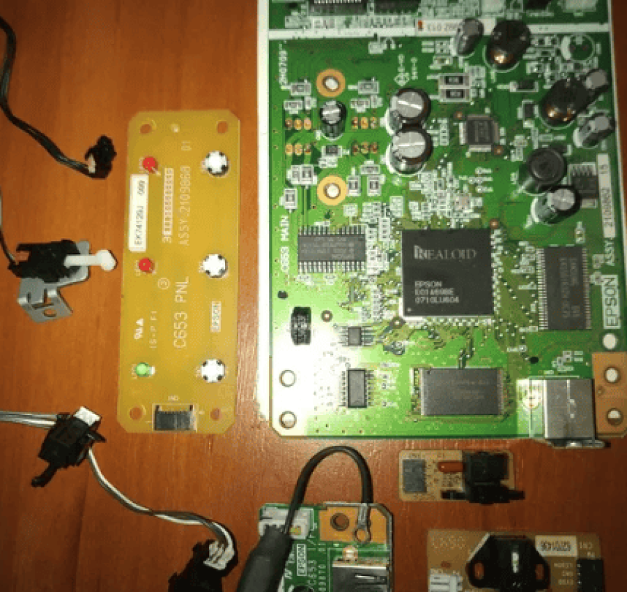 Запчасти на принтер, сканер, мфу Epson 3