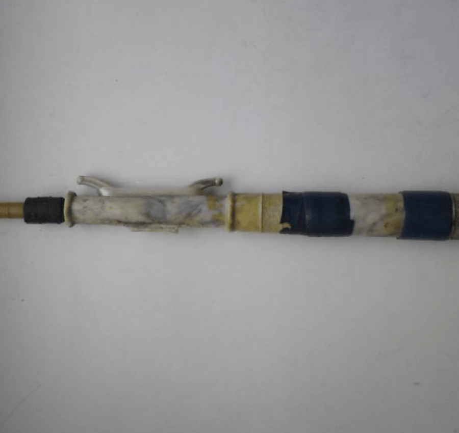 Удочка зимняя ссср складная раскладная двухсекционная 5