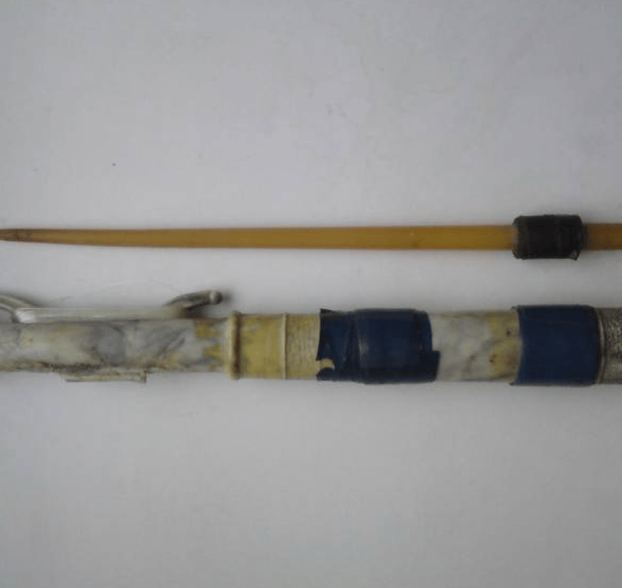 Удочка зимняя ссср складная раскладная двухсекционная 7