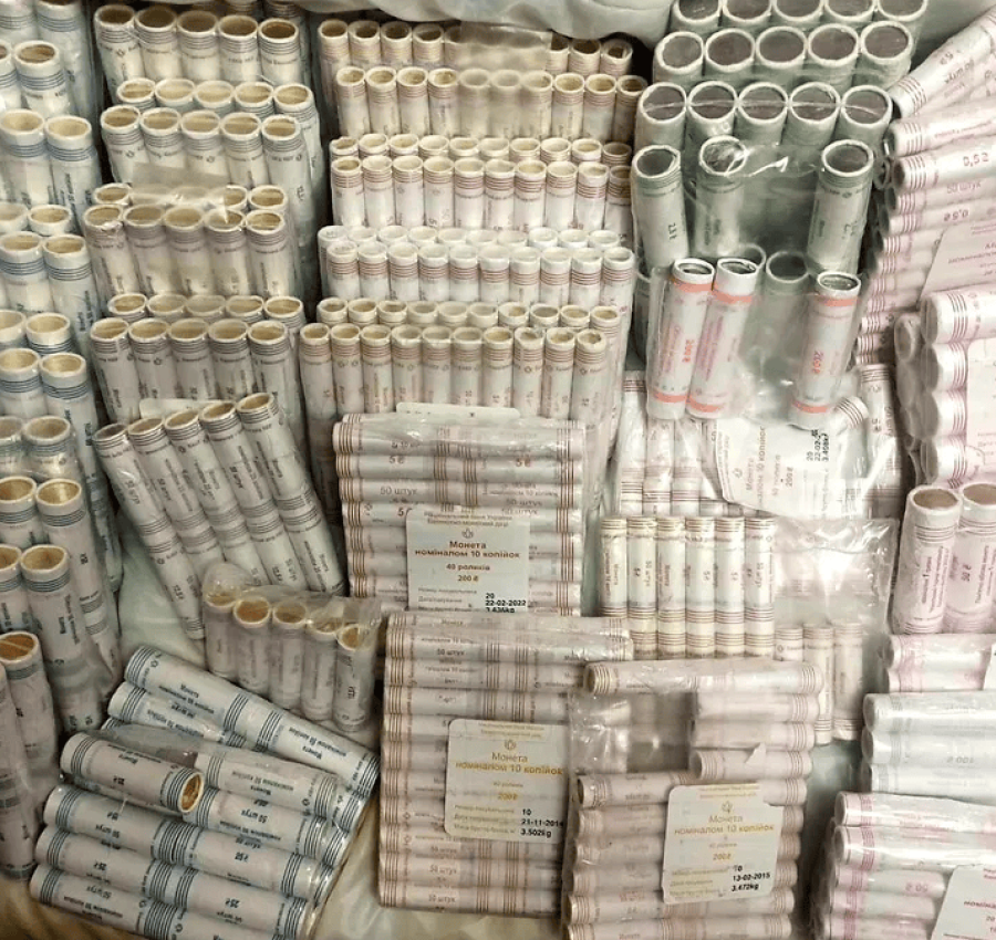 Банківські роли НБУ ( 2005-2022 ). ролли різних років та номіналу. Опт