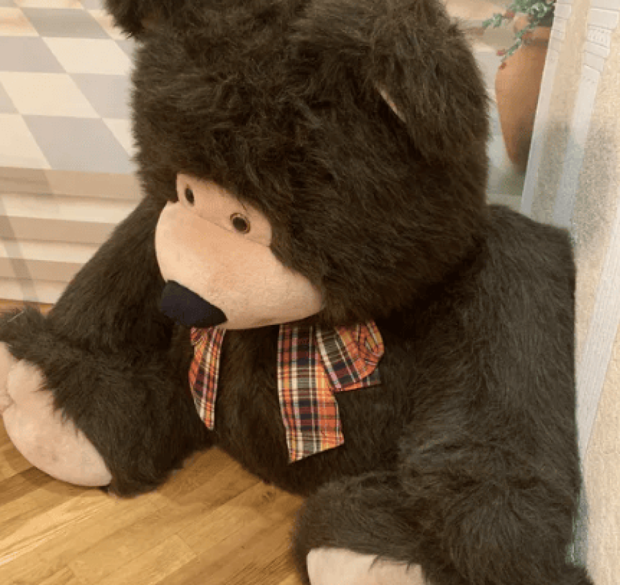 Мишка игрушка большой