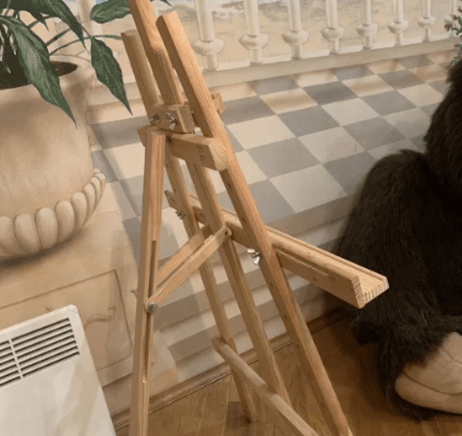 Мольберт деревянный 2