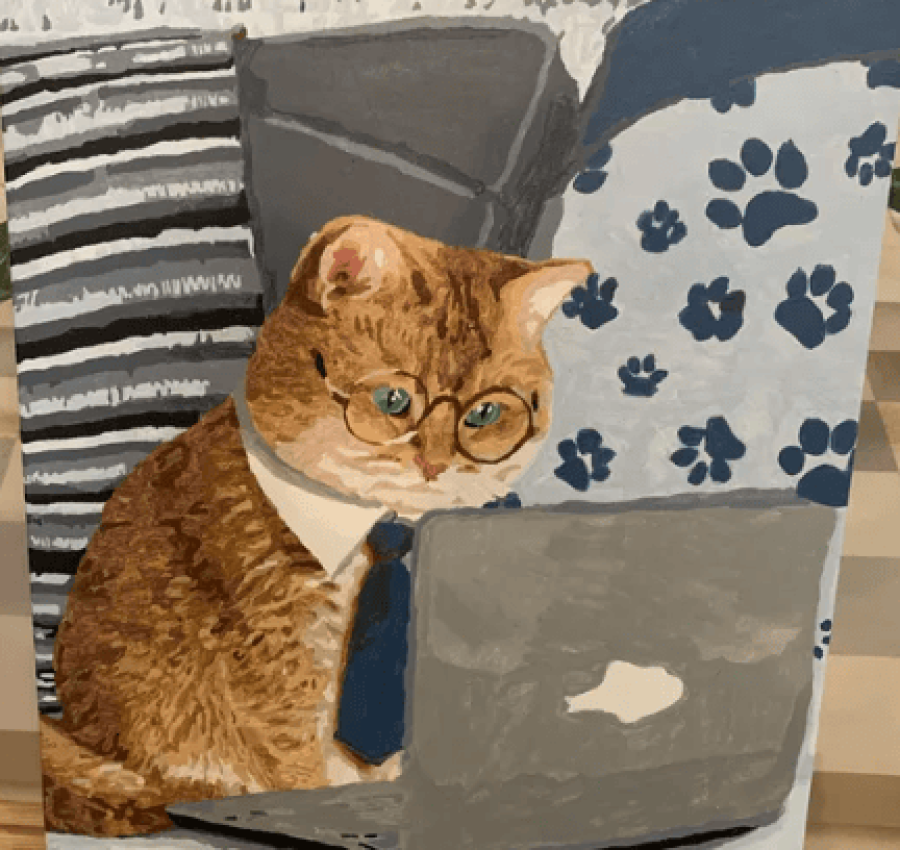 Готовые картины по номерам