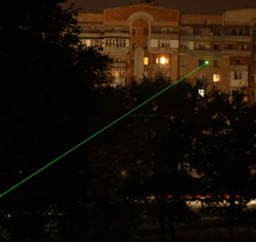 Военная зеленая мощная лазерная указка лазер. Дальность 5км. Фонарь 6