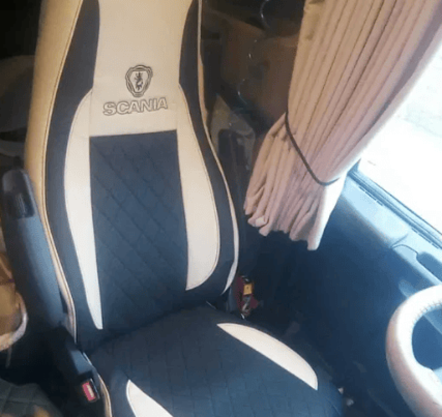 Чохли для авто,Чехлы Скания,Scania evro5,R,еко-кожа,ДАф,Ман,Вольво фш,
