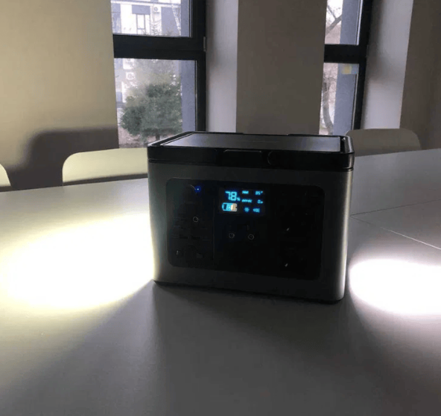 Power Station Ecoflow Bluetti 1200w (614Wh) Outsunny 6