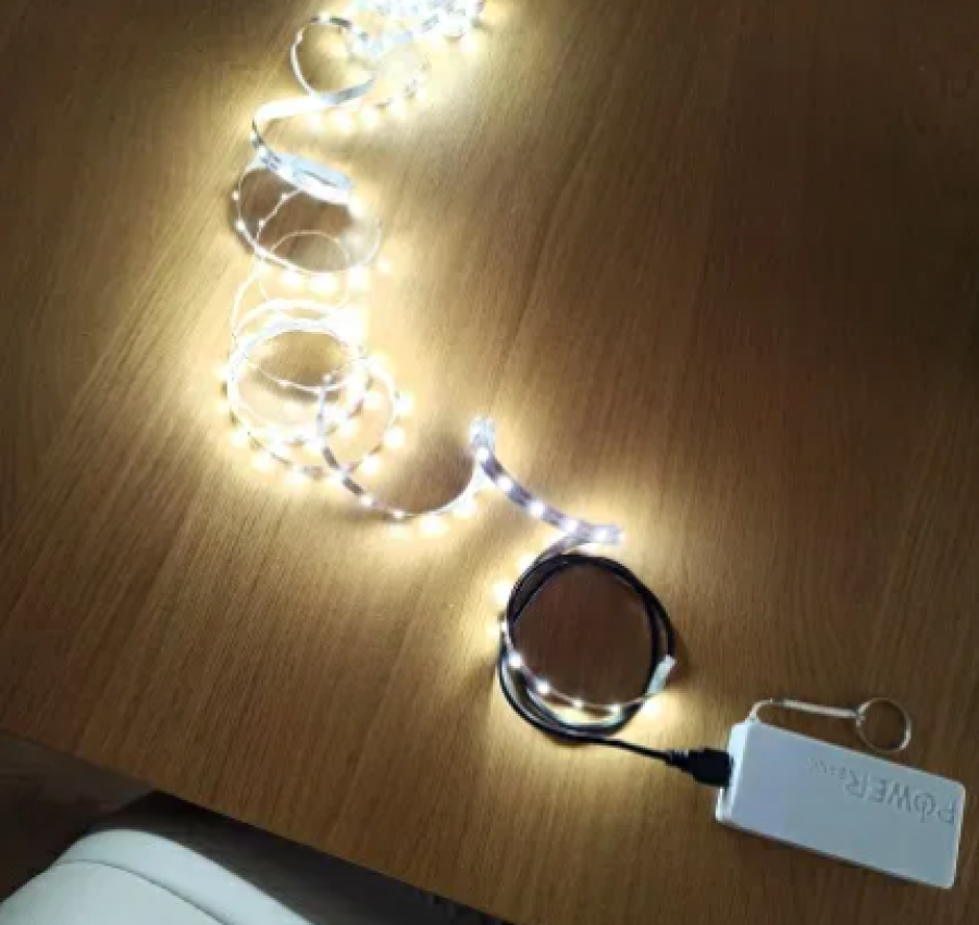 USB Світлодіодна лед стрічка біле світло5 вольтюсб лед лента 5v