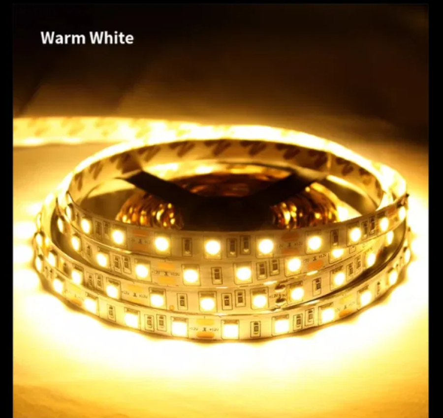 ОПТ Led лед стрічка 12 вольт, тепле та холодне біле світло 12 вольт 2