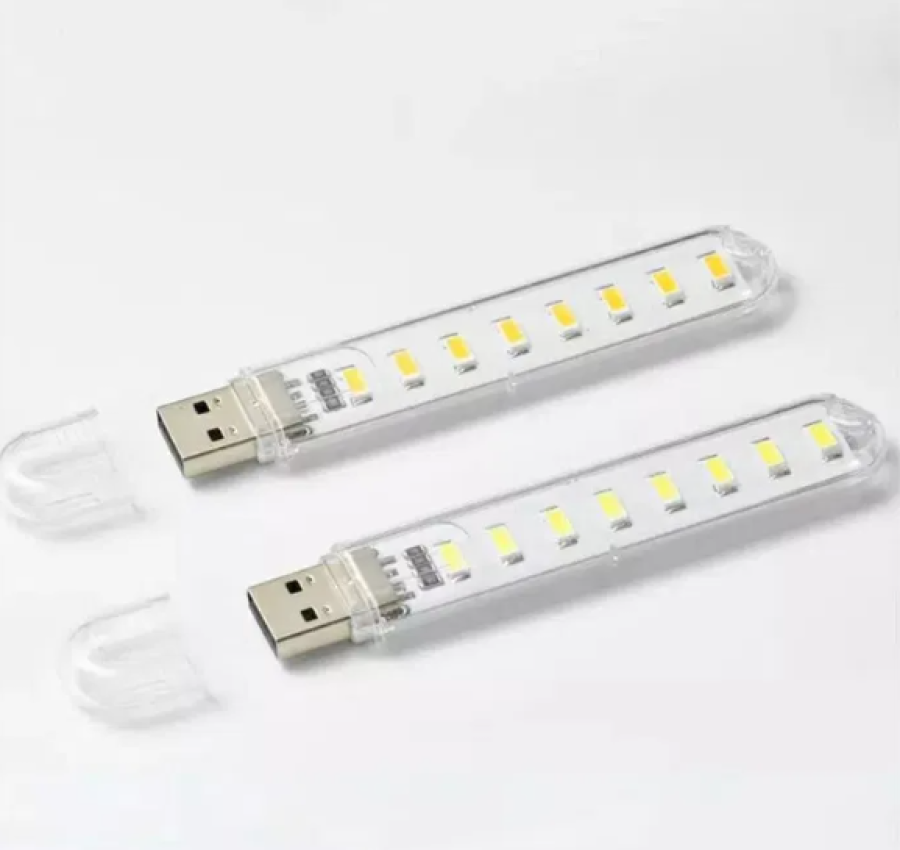 USBЮсб фонарь, ліхтар, лампа на 8 діодів (1W) 5