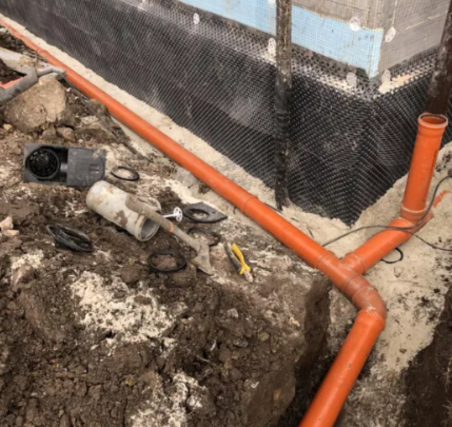 Гідроізоляція фундаменту.Дренаж.Утеплення фундаменту 2