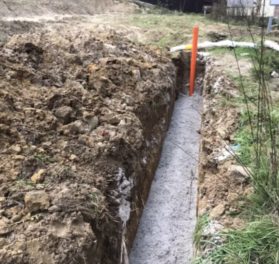 Гідроізоляція фундаменту.Дренаж.Утеплення фундаменту 6