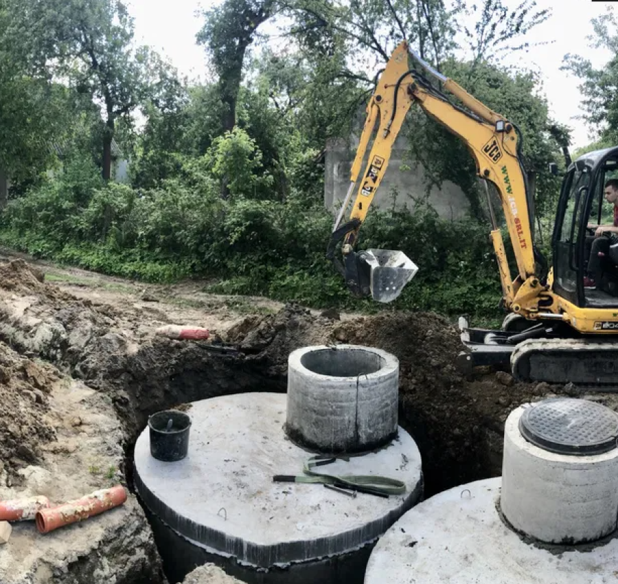 Каналізація під ключ. Септики, бетонні кільця. Дренаж