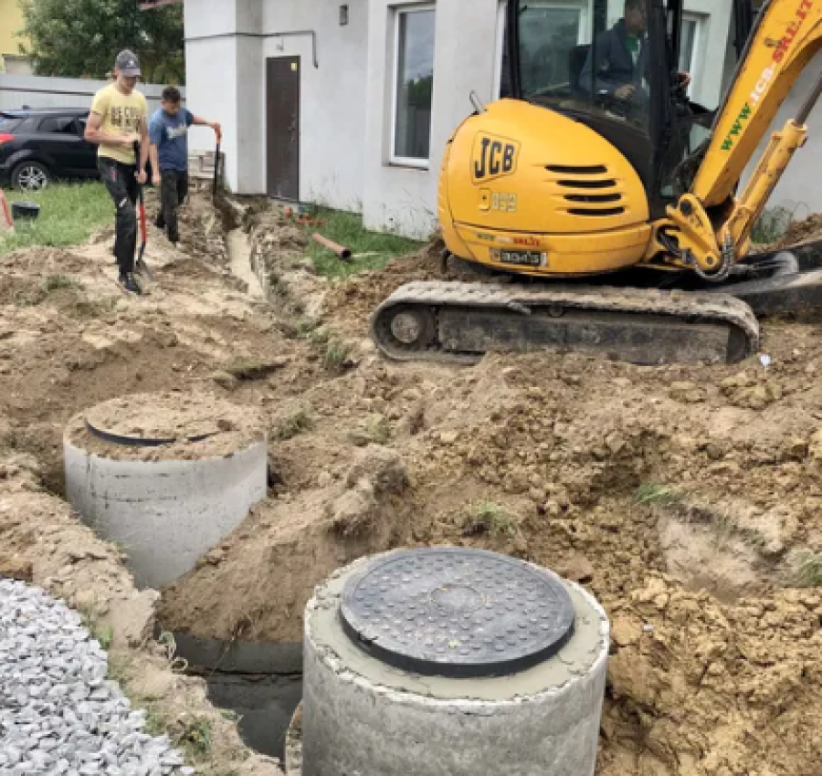 Каналізація під ключ. Септики, бетонні кільця. Дренаж 2