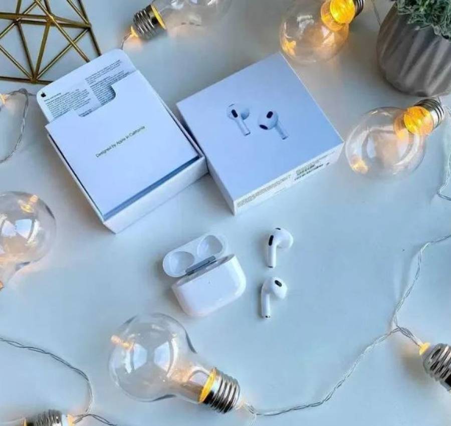 Lux Наушники Apple AirPods 3 gen White+ чехол у подарок