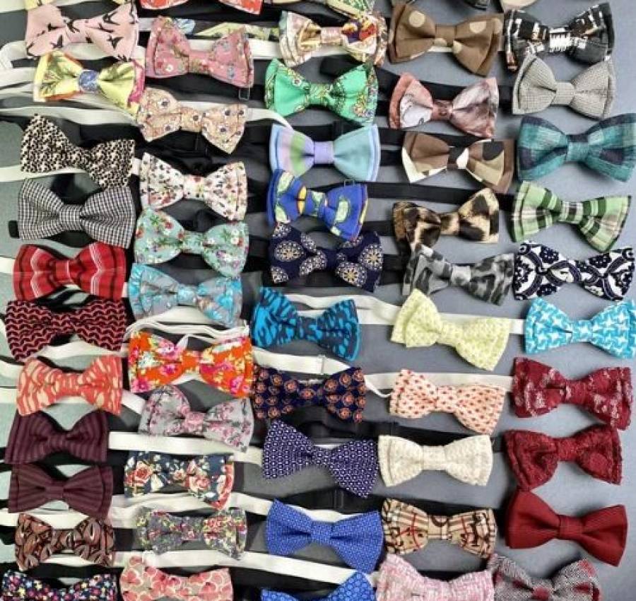 Бабочка премиум метилик краватка 6