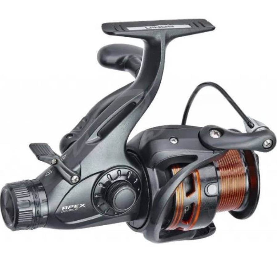 Катушки Brain Apex Double Baitrunner 3000, 4000,5000,6000 6+1BB 5.11 3