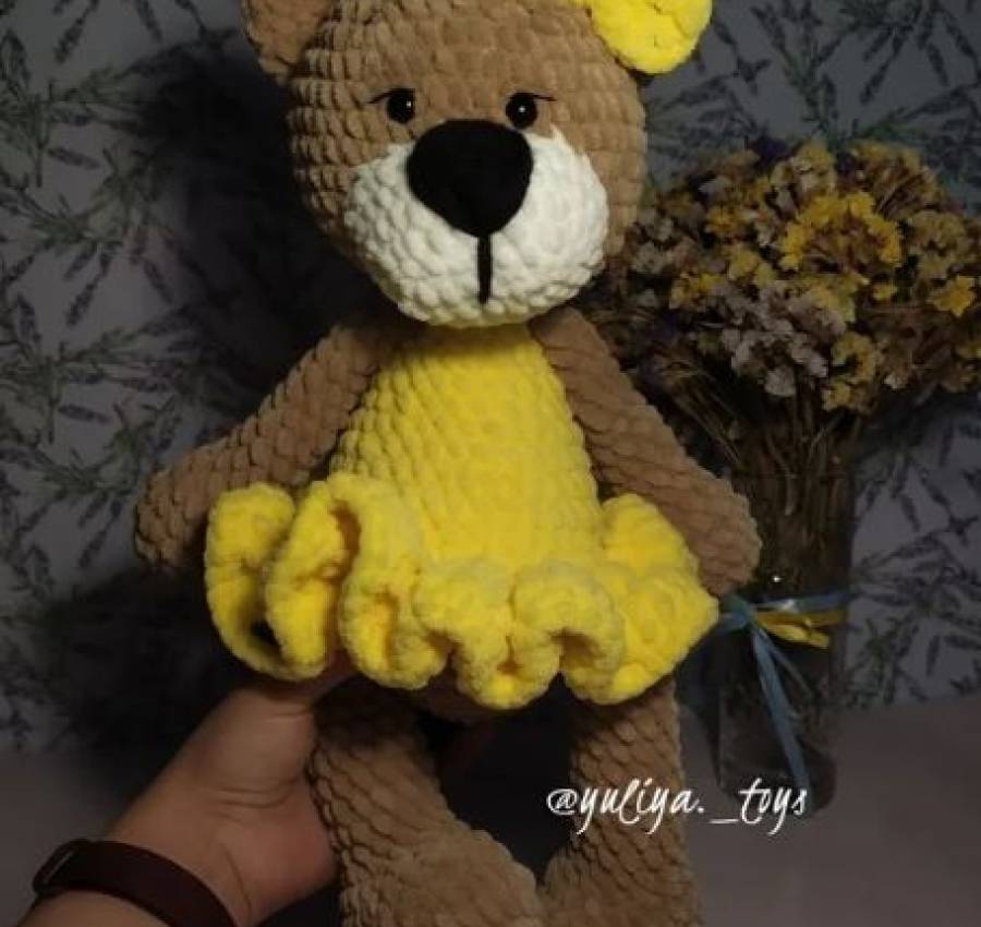 В\'язані іграшки ручної роботи. Пес Патрон та інші персонажі 6