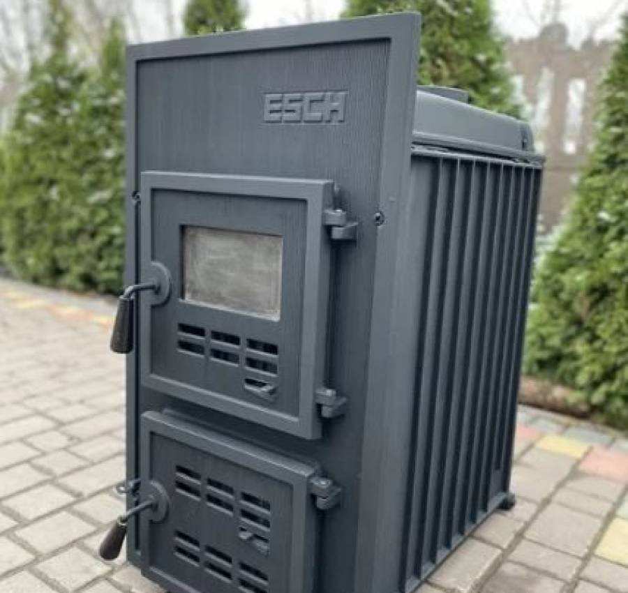 Печь-камин, груба, отопителтная печь ESCH