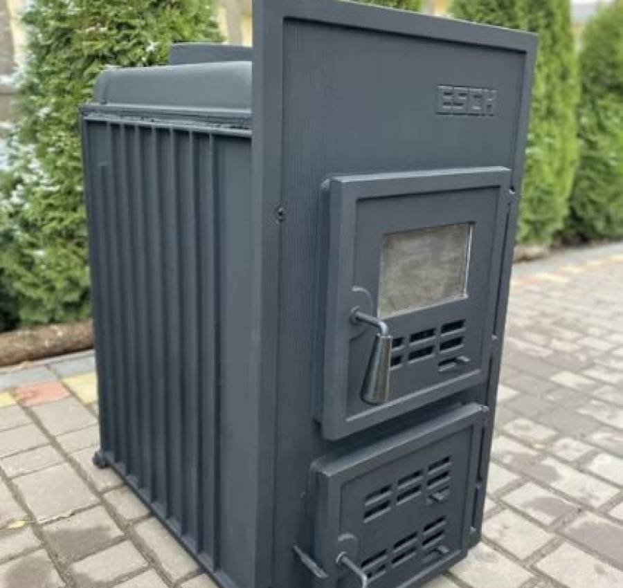 Печь-камин, груба, отопителтная печь ESCH 3