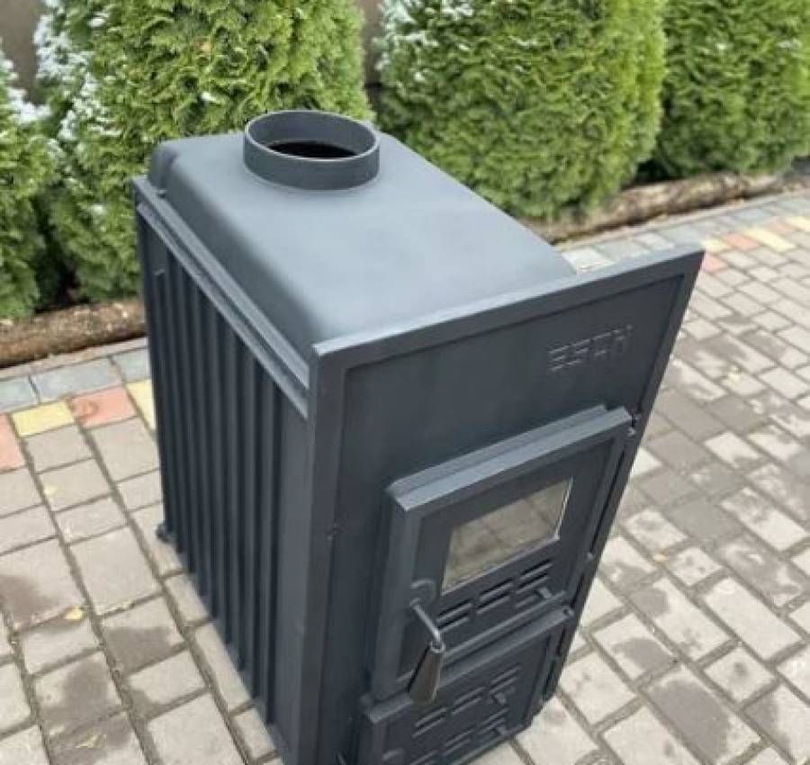 Печь-камин, груба, отопителтная печь ESCH 4