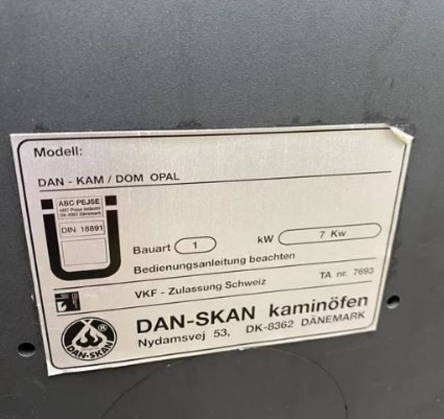 Камин - печь, каминофен Dan-Scan ( Дания ) 8