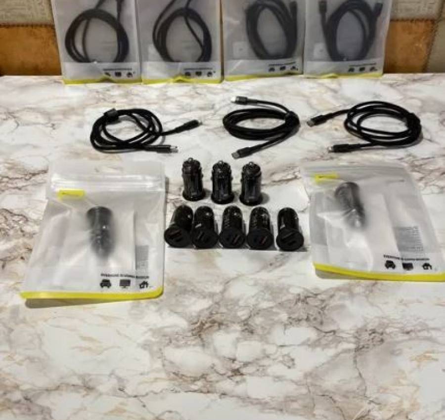 Автомобільний зарядний пристрій Baseus+кабель 2