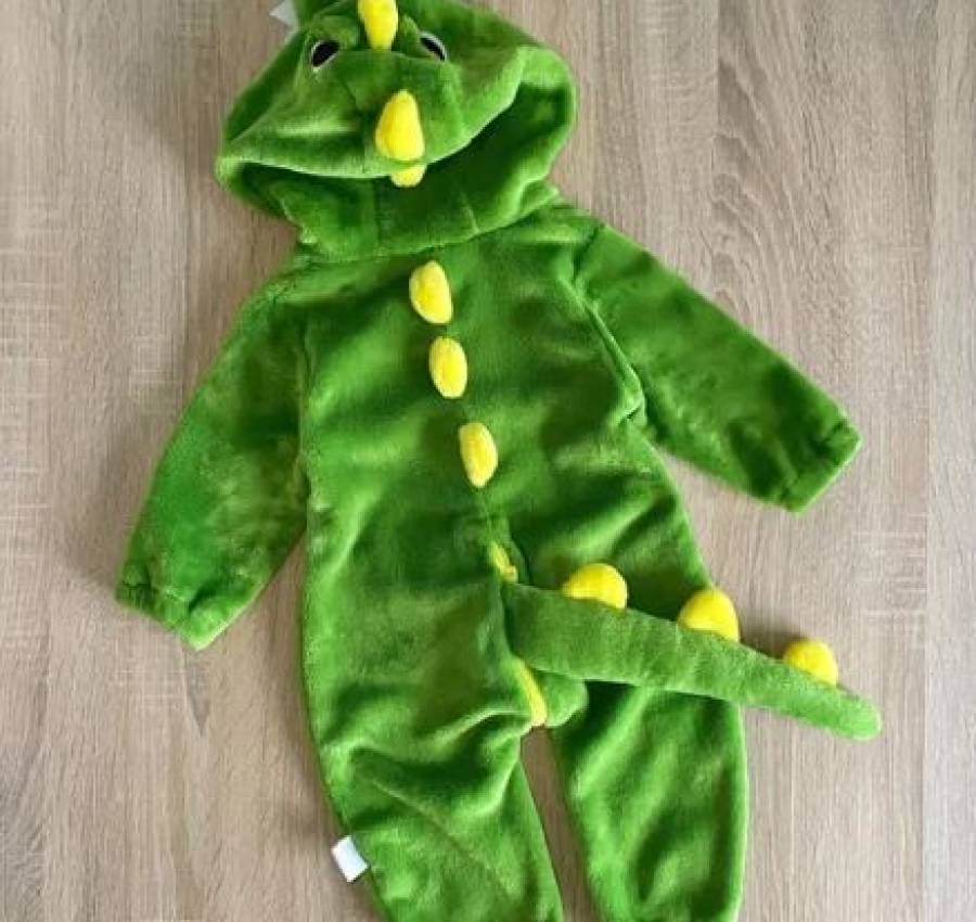 Ромпер динозавр 3-6мес(6-9мес) Комбинезон кигуруми дино 62-68см(74см) 4