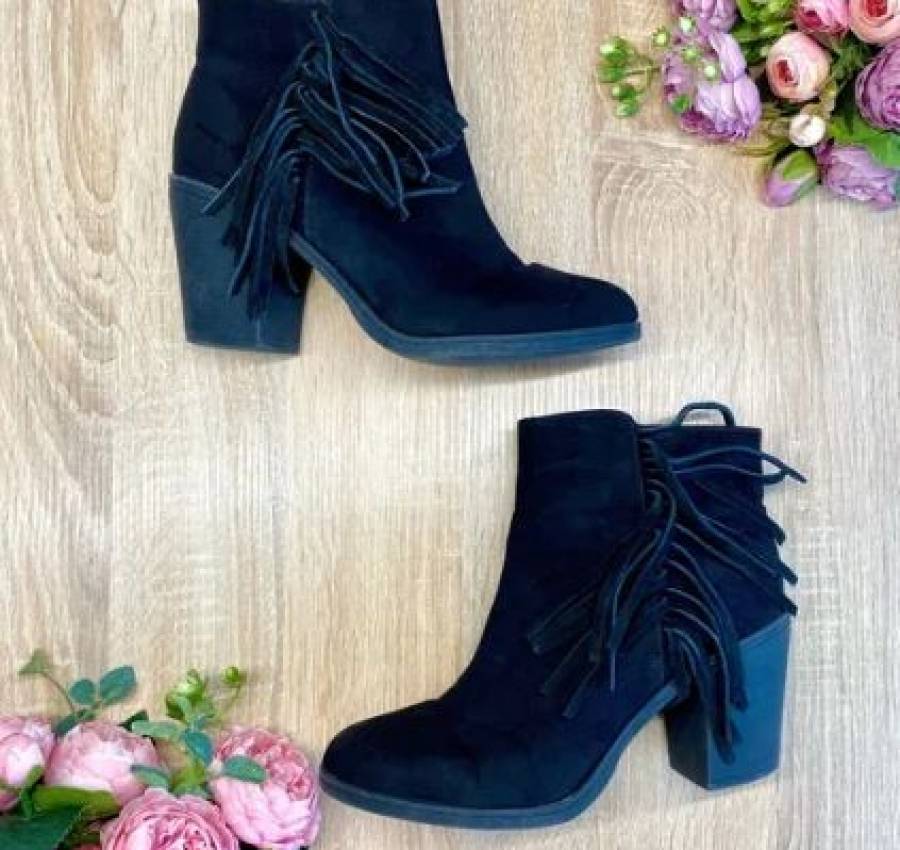 Сапоги деми 39р. Ботильоны 25,3см. Полуботинки деми 39-40р 2