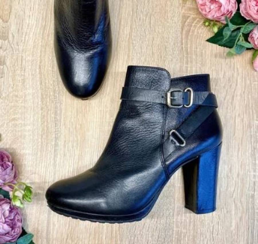 Ботильоны кожа 38р. Сапоги 24,5см. Туфлибосоножки 37,38р. Обувь 38р 3