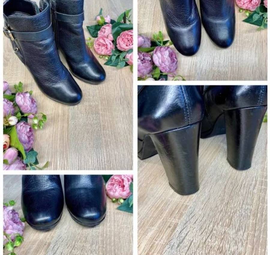 Ботильоны кожа 38р. Сапоги 24,5см. Туфлибосоножки 37,38р. Обувь 38р 5