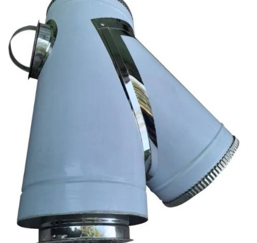 Сендвич дымоход с утеплителем из нержавейки 2