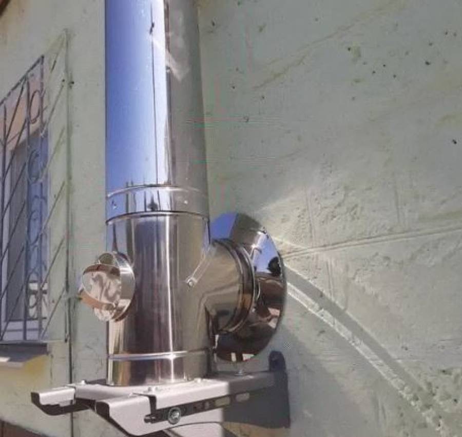 Труба дымоходная из нержавейки сендвич 2