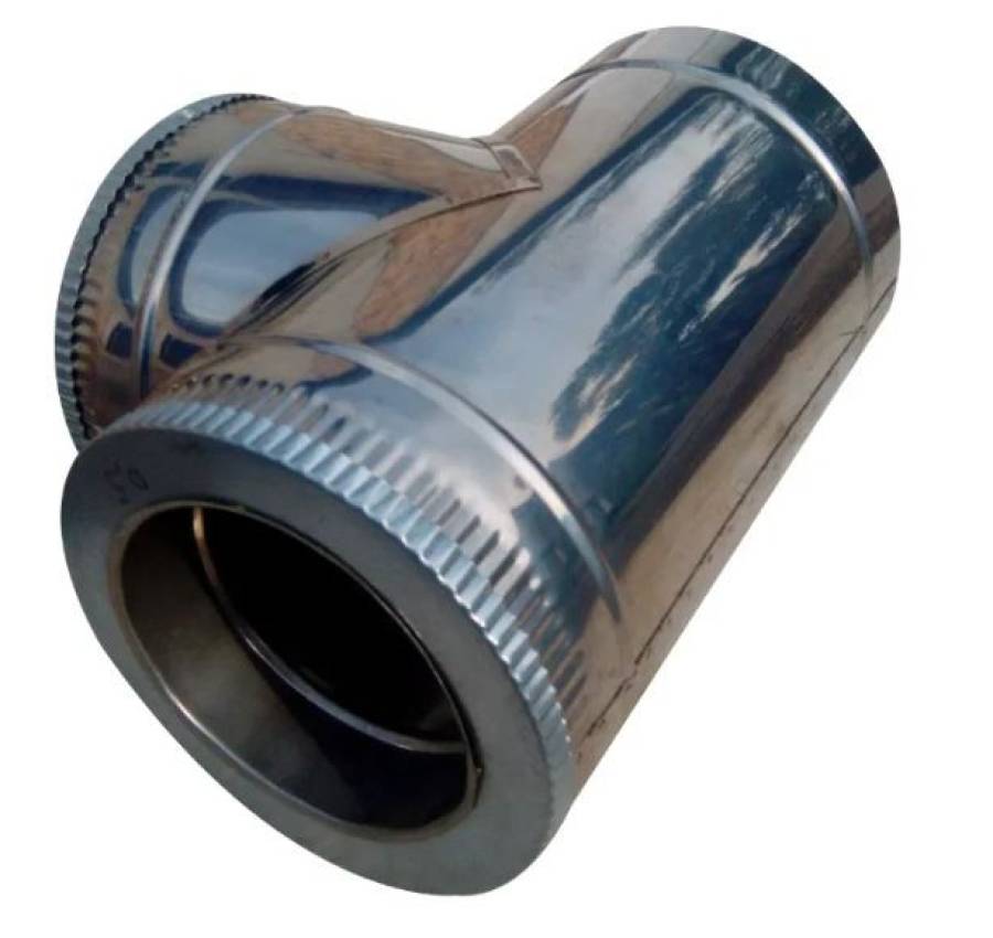 Труба дымоходная нержавейкаоцинковка. Бесплатная доставка 4