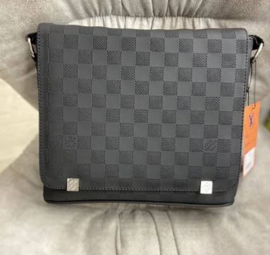 Мужская сумка мессенеджер через плечо Louis Vuitton Луи Виттон 2