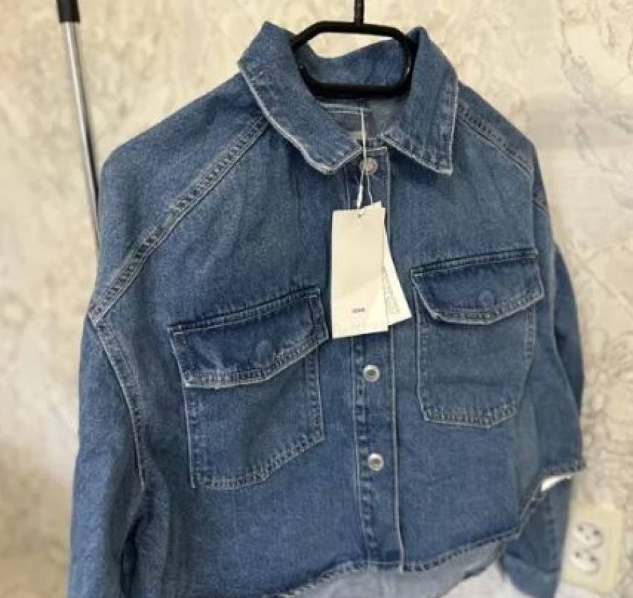 Джинсовая куртка Bershka