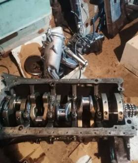 Блок ом605 на 124 Мерседес