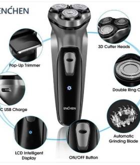ENCHEN Blackstone электрическая роторная бритва