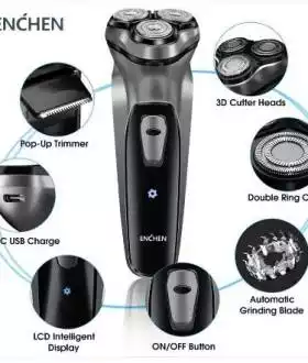 ENCHEN Blackstone электрическая роторная бритва