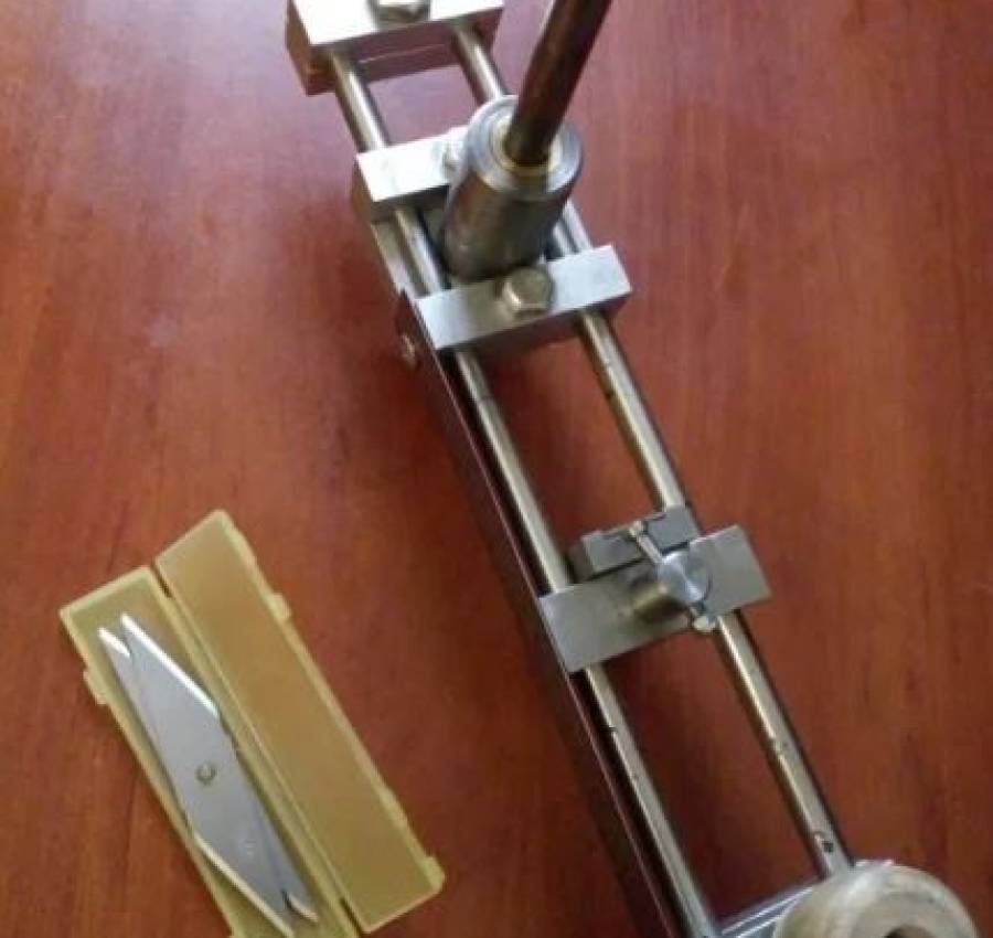 Циркульный нож для вырезания кружков из картона 5