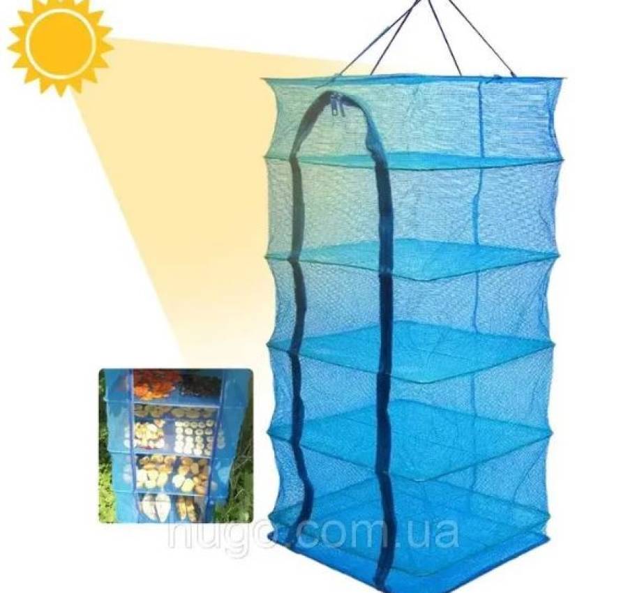 Складная сетка сушилка для рыбы 50х50х98 см В НАЛИЧИЕ РАЗНЫЕ РАЗМЕРЫ