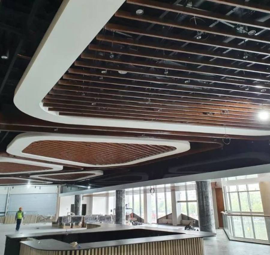 Виготовляємо кубоподібні стелі 7