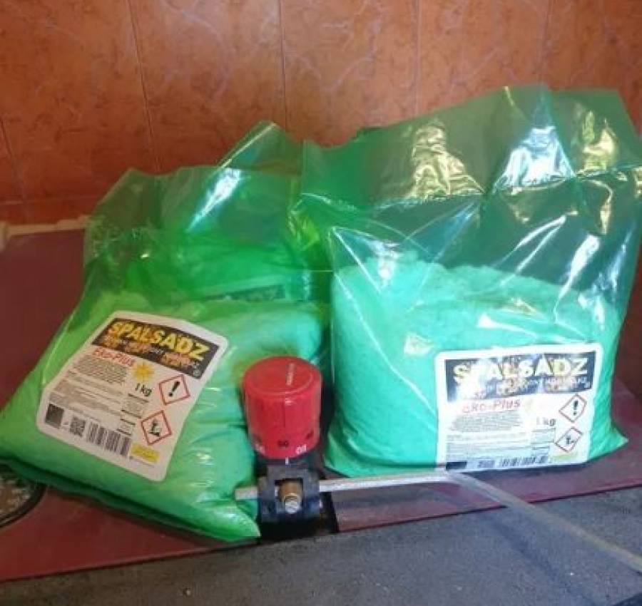 АКЦИЯ 5+1 !!! Очиститель дымохода от сажи SPALSADZ (1кг) 2