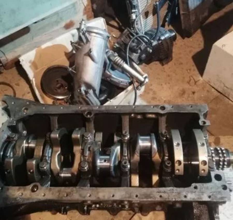 Блок ом605 на 124 Мерседес