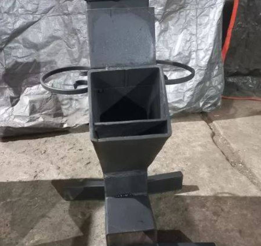 Печь ракета буржуйка 3