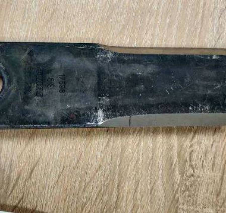 Нож измельчителя CLAAS (січькарні) 5538601 (7368720) с напайкой 3