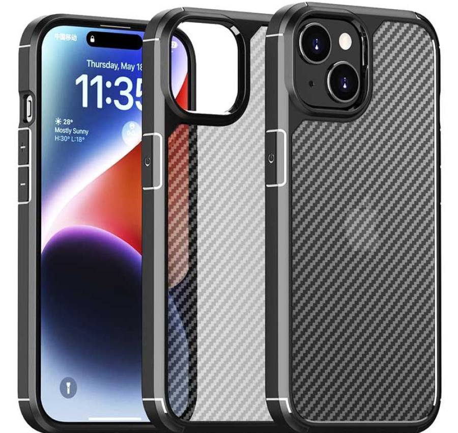 Чехол TPU+PC Line для Apple iPhone 15 (6.1) 2