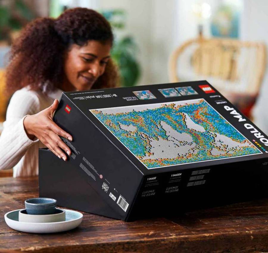 LEGO Art Карта світу 31203 6