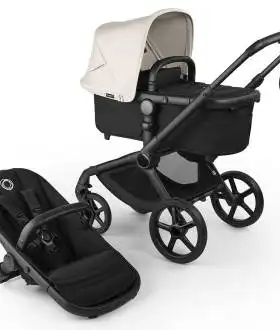Коляска 2в1 Bugaboo Fox 5 Renew Black/Misty White