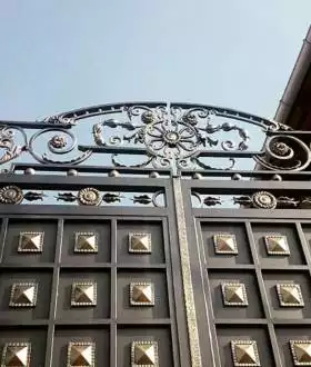 Металлические ворота в Кривом Роге